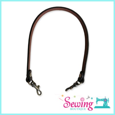 HANDLE - LEATHER-38.5CM (BROWN)